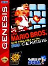 Super Mario Bros for Sega Genesis Box Art Front